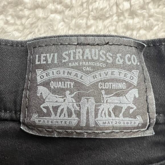 Levi's Women's Black 311 Shaping Skinny Denim Jeans Size 27x30 - Picture 5 of 10